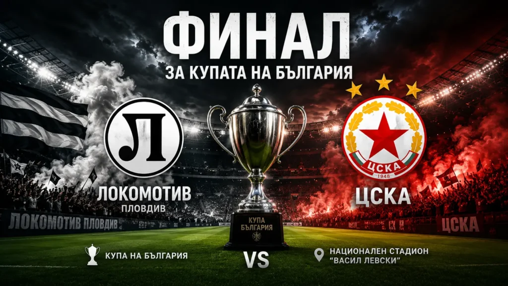 Локомотив Пловдив - ЦСКА: Прогноза за Купа на България, Финал