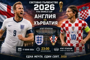 Англия - Хърватия: Прогноза за Световното, 17.06.2026
